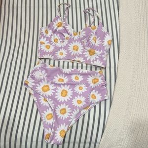 SHEIN Daisy Bikini Swimsuit